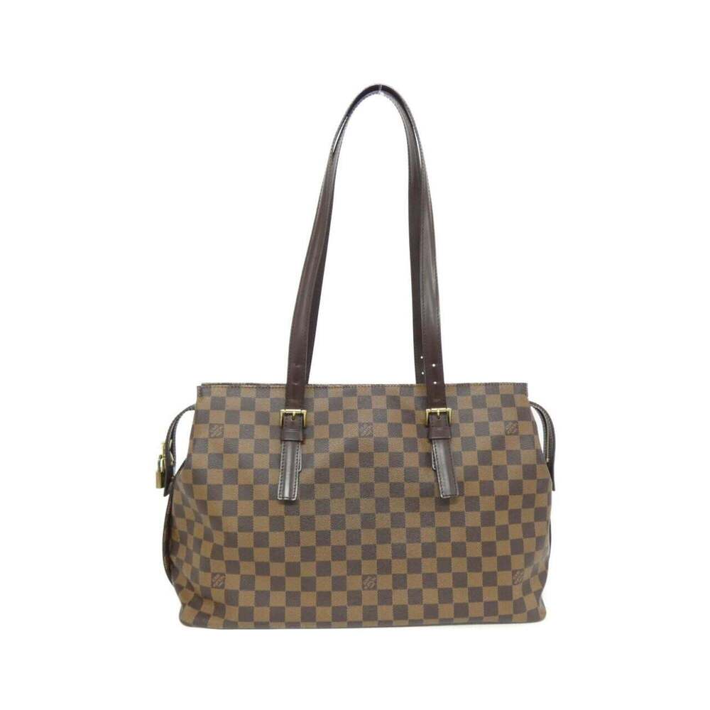 LOUIS VUITTON Authentic Brown Damier Shoulder Bag